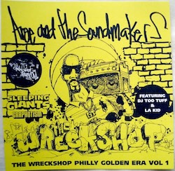 Aroe and the Soundmakers - The Wreckshop mixtape cover